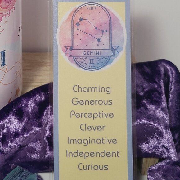 Witchy Gemini Tumbler – Mystical Zodiac 20 oz | Moon Magic Vibes - Picture 10 of 13